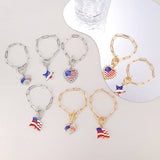 American Flag Independence Day Fashion Bracelet