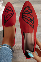 Elegant Pointed Toe Versatile Flat Shoes