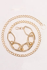 Fashionable Chunky Metal Chn Wst Chn