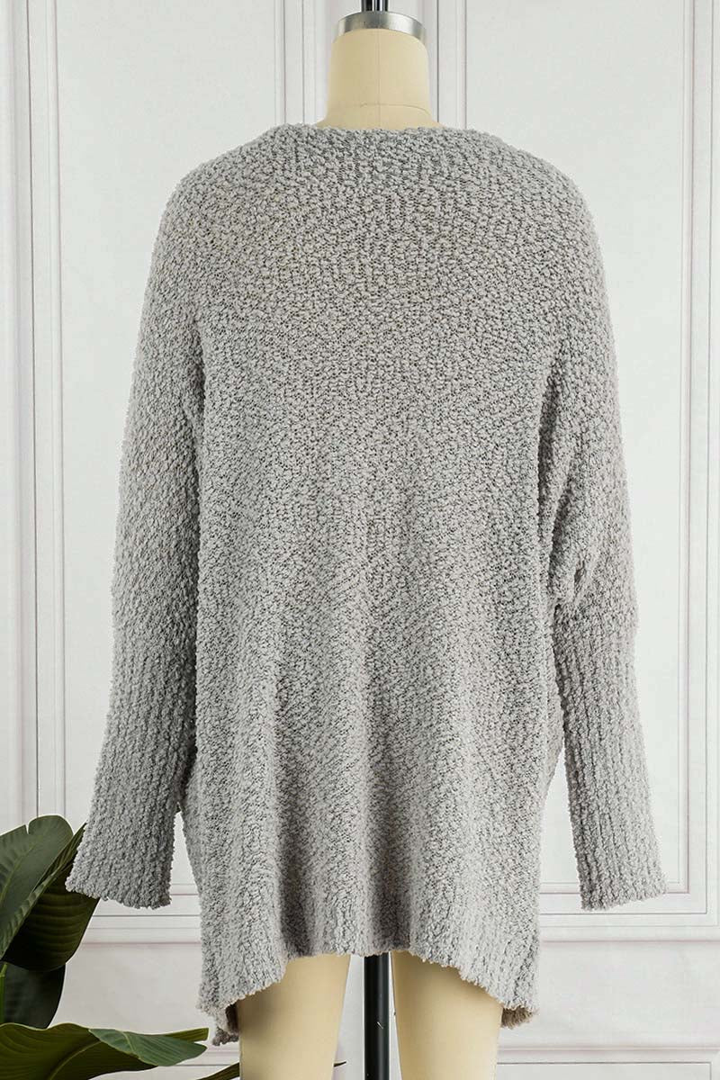 Casual Daily Solid Doll Sleeve Cardigan(5 Colors)