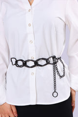 Fashionable Chunky Metal Chn Wst Chn