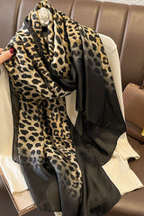 Elegant Imitation Silk Oversized Shawl Scarf