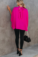 Raisa Relaxed Cape Sleeve Blouse