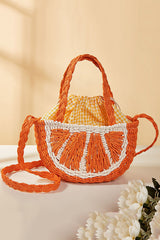 Cute Holiday Fruit Shaped Braided Bag