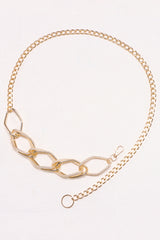 Fashionable Chunky Metal Chn Wst Chn