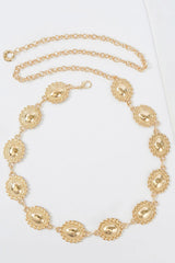 Bohemian Ethnic Style Metal Wst Chn