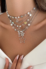 Fashionable Multi-layer Sweet Alloy Necklace