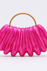 Simple Acrylic Wave-shaped Clutch Bag