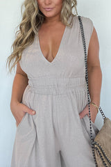 CHAI LATTE MORNINGS JUMPSUIT