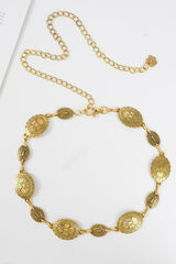 Bohemian Ethnic Style Metal Wst Chn