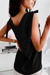 About Jane Tie V-Neck Tank Top
