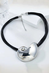 Fashionable Marine Style Shiny Conch Pendant Necklace and Earrings