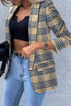 Autumn and winter single-piece long-sleeved spring and autumn blazer