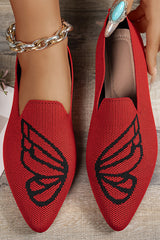 Elegant Pointed Toe Versatile Flat Shoes