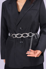 Fashionable Chunky Metal Chn Wst Chn