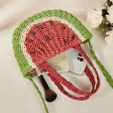 Cute Holiday Fruit Shaped Braided Bag