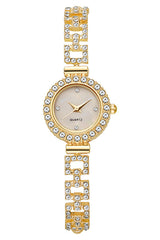 Fashionable Diamond Elegant Pointer Pull-Out Bracelet Watch