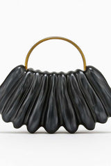 Simple Acrylic Wave-shaped Clutch Bag