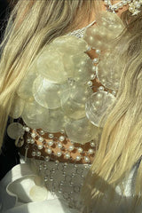 Sexy Sequin Beaded Vest Body Chain