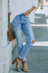 Daily Comfort Ripped Jeans