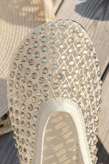 Fashionable Rhinestone Elegant French Buckle Sandals