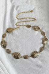 Bohemian Ethnic Style Metal Wst Chn