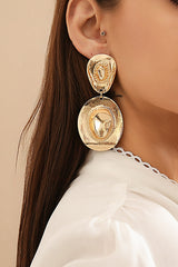 Western Cowboy Hat and Boots Pendant Earrings