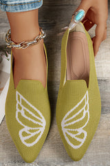 Elegant Pointed Toe Versatile Flat Shoes