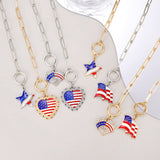 American Flag Independence Day Fashion Bracelet