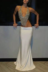 Stylish Handmade Sparkling Gemstone Body Necklace