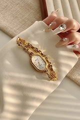 Light Luxury Quartz Gold Vintage Watch