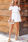 Naylor Off The Shoulder Lace Dress