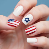 Independence Day Pattern Fashion Nail Art