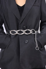 Fashionable Chunky Metal Chn Wst Chn