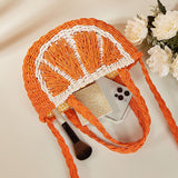 Cute Holiday Fruit Shaped Braided Bag