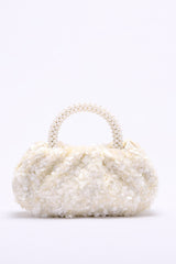 Elegant Floral Embroidered Handbag