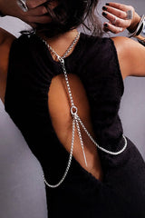 Simple Decorative Geometric Body Chain